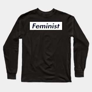 SUPER FEMINIST LOGO Long Sleeve T-Shirt